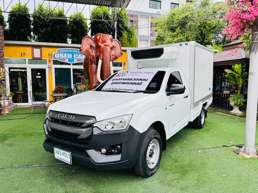 รถตู้เย็น ความเย็นติดลบ ไมล์แท้ 15,xxx กม #ISUZU D-MAX SPARK 1.9 Ddsi ปี 2021