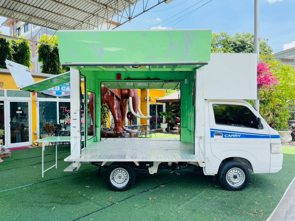 ไมล์น้อย 1,xxx กม มีระบบไฟแล้ว #SUZUKI CARRY 1.5 L ปี 2025 ไมล์น้อย 1,xxx กม มีระบบไฟแล้ว #SUZUKI CARRY 1.5 L ปี 2025