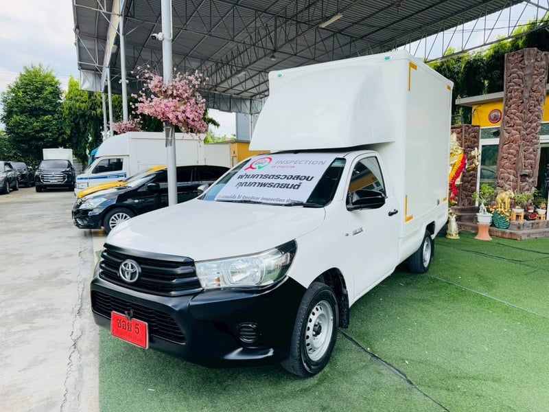 ✔️ไมล์แท้ 58,xxx กม ✔️ตู้แห้ง สูง 180 ซม #TOYOTA REVO Singlecab 2.4 J Plus ปี 2019