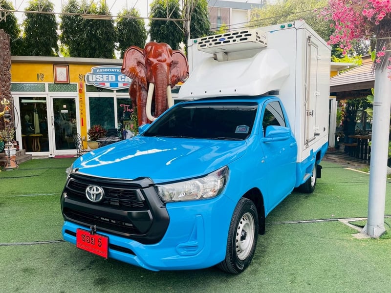#รถตู้เย็น สูงใน 160 ซม. ✔️เสริมแหนบ✔️TOYOTA REVO Singlecab 2.4  ENTRY ปี 2021