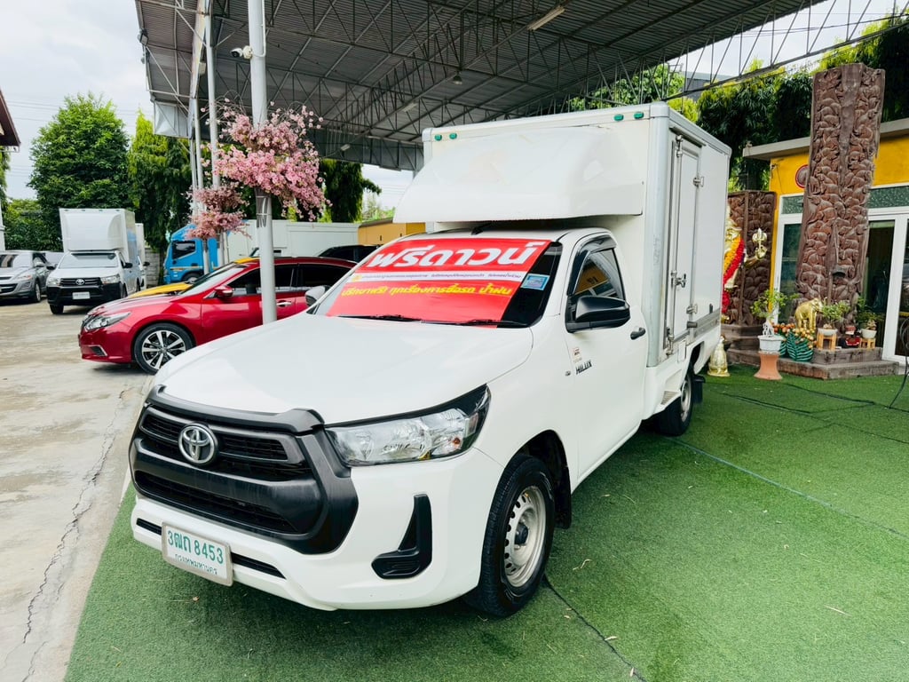 ตู้แห้ง เปิดได้ 2 ด้าน✔️สูงใน 150 ซม #TOYOTA REVO Singlecab 2.4  ENTRY ปี 2022