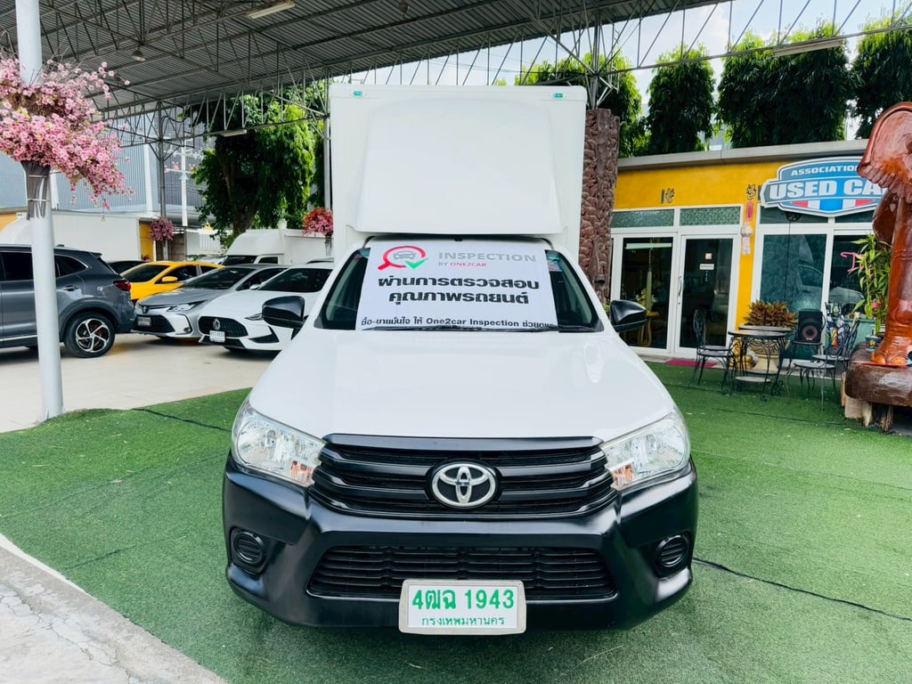 ตู้แห้ง สูง 180 ซม ✔️ไมล์แท้ 58,xxx กม ✔️ยางใหม่ 4 เส้น #TOYOTA REVO Singlecab 2.4 J Plus ปี 2019 ตู้แห้ง สูง 180 ซม ✔️ไมล์แท้ 58,xxx กม ✔️ยางใหม่ 4 เส้น #TOYOTA REVO Singlecab 2.4 J Plus ปี 2019