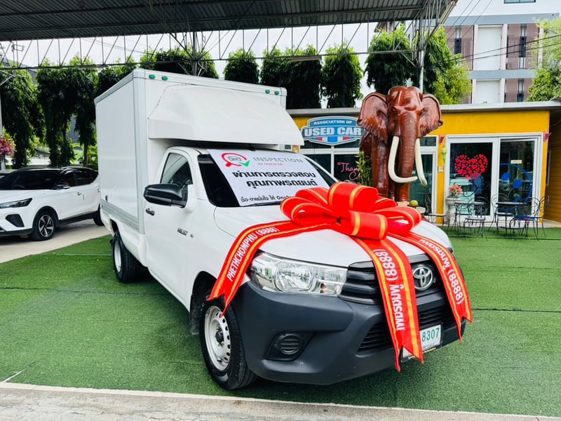 ไมล์น้อย 91,xxx กม ตู้แห้ง สูง 150 ซม✔️#TOYOTA REVO Singlecab 2.4 J Plus ปี 2018