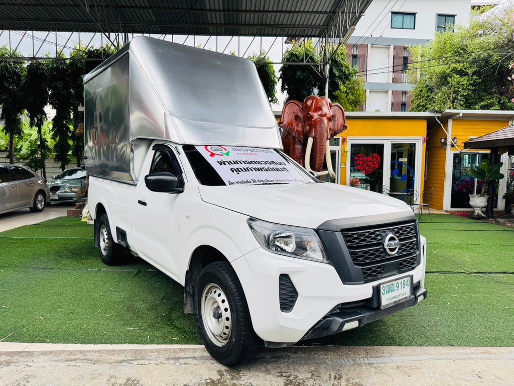 ฟรี✔️ หลังคาอลูมิเนียมใหม่  สูง 210 ซม.#NISSAN NAVARA SINGLECAB 2.5 SL ปี 2021