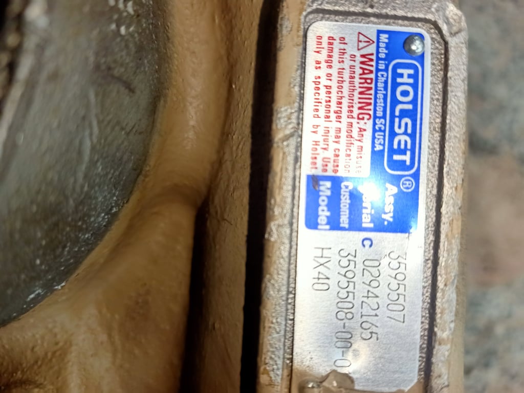 เทอร์โบ Holset hx40 usa. Cummins. 