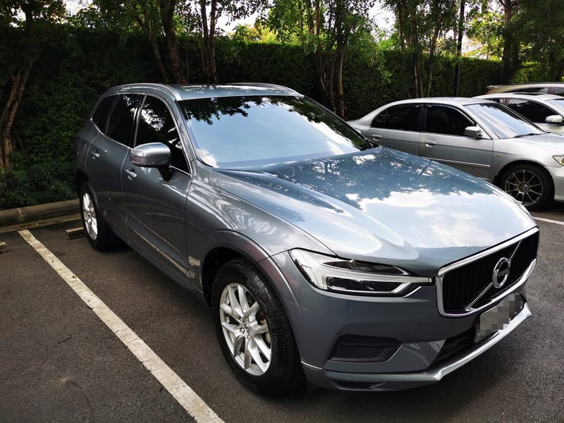 ขาย Volvo XC60 D4 ดีเซล AWD 2019 สีเทา  ไมล์ 7x,xxx km มือเดียว มี serviceฟรีถึง1แสนกิโลหรือปี2029
