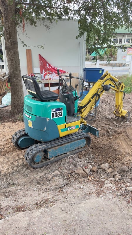 รถขุดจิ๋ว YANMAR SV08-1