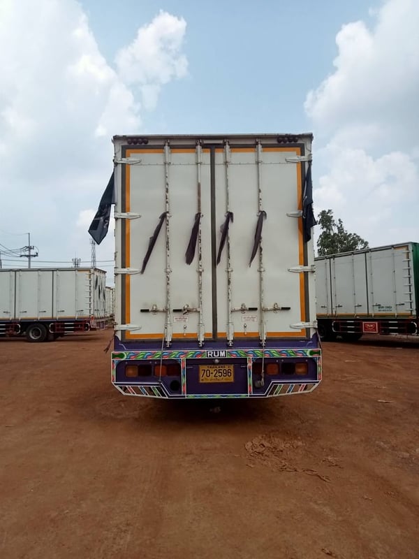 ISUZU FTR 240แรงม้า รถบรรทุก 6ล้อ ตู้แห้ง ปี2019 เลขไมล์ 470,000 กม. ไม่มีอุบัติเหตุหนัก