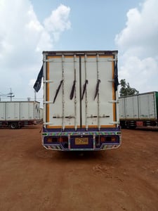 ISUZU FTR 240แรงม้า รถบรรทุก 6ล้อ ตู้แห้ง ปี2019 เลขไมล์ 470,000 กม. ไม่มีอุบัติเหตุหนัก
