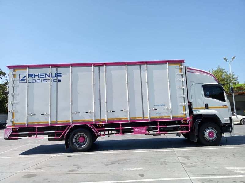 ISUZU FTR 240แรงม้า รถบรรทุก 6ล้อ ตู้แห้ง ปี2022