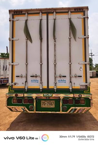 ISUZU FTR 240แรงม้า รถบรรทุก 6ล้อ ตู้แห้ง ปี2019 เลขไมล์ 470,000 กม. ไม่เคยอุบัติเหตุหนัก