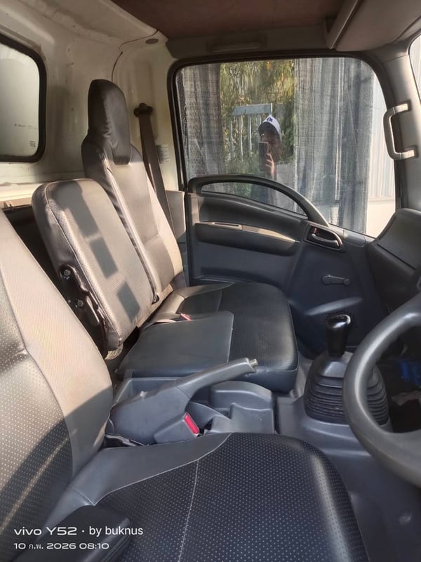 ISUZU NPR 150แรงม้า รถบรรทุก 6ล้อ ตู้แห้ง ปี2013 เลขไมล์ 456,157 กม.