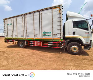 ISUZU FTR 240แรงม้า รถบรรทุก 6ล้อ ตู้แห้ง ปี2019 เลขไมล์ 470,000 กม. ไม่เคยอุบัติเหตุหนัก