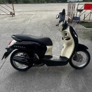 รถมอเตอร์ไซค์ Scoopy ปี2024  สีดำ