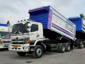 HINO FM 344แรงม้า รถบรรทุก 10ล้อ ดั้มพ์ ปี2017 เลขไมล์น้อยกว่า 500,000 กม.