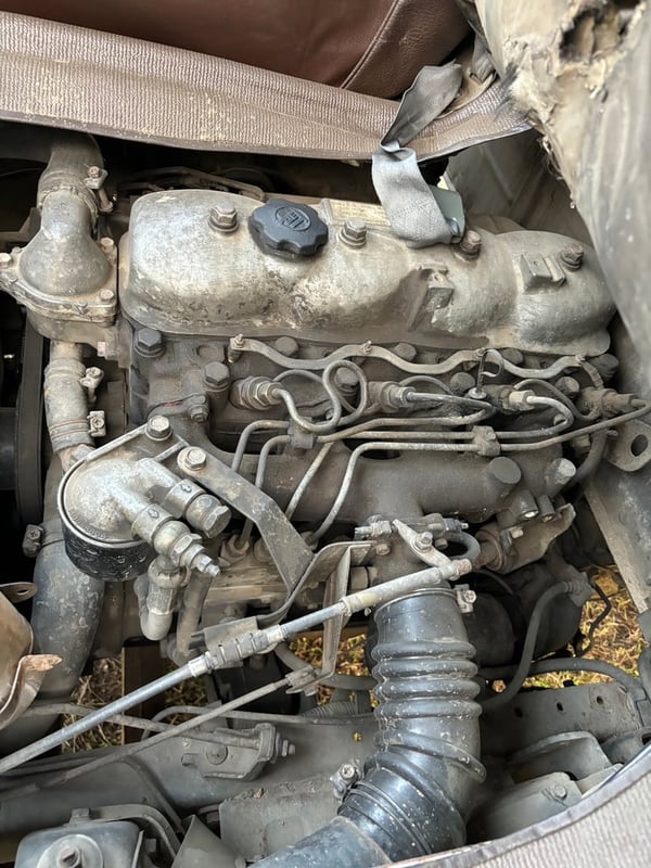 TOYOTA Dyna 88แรงม้า รถบรรทุก 4ล้อ กระบะเหล็ก ปี1985