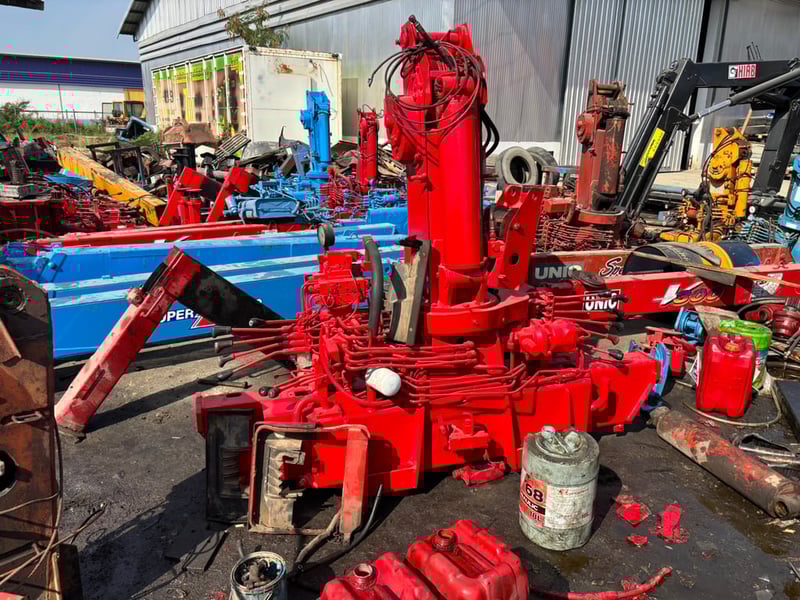 ขายเครน 3.7 ตัน 4 ปอก 3 ชัก ตะขอพับ ขาสลับ วีล่าง วีบน