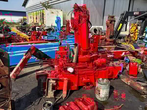 ขายเครน 3.7 ตัน 4 ปอก 3 ชัก ตะขอพับ ขาสลับ วีล่าง วีบน