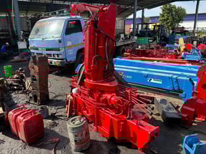 ขายเครน 3.7 ตัน 4 ปอก 3 ชัก ตะขอพับ ขาสลับ วีล่าง วีบน