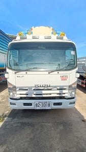 ISUZU NPR 150แรงม้า รถบรรทุก 6ล้อ ดั้มพ์ ปี2015