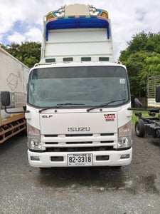 ISUZU NPR 150แรงม้า รถบรรทุก 6ล้อ ดั้มพ์ ปี2015 เลขไมล์น้อยกว่า 500,000 กม.