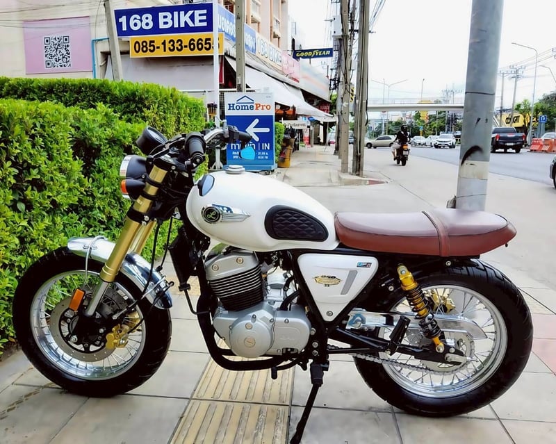 GPX Legend250 Twin III WhiteEverest ปี2025 สภาพเกรดA 5076 km เอกสารพร้อมโอน