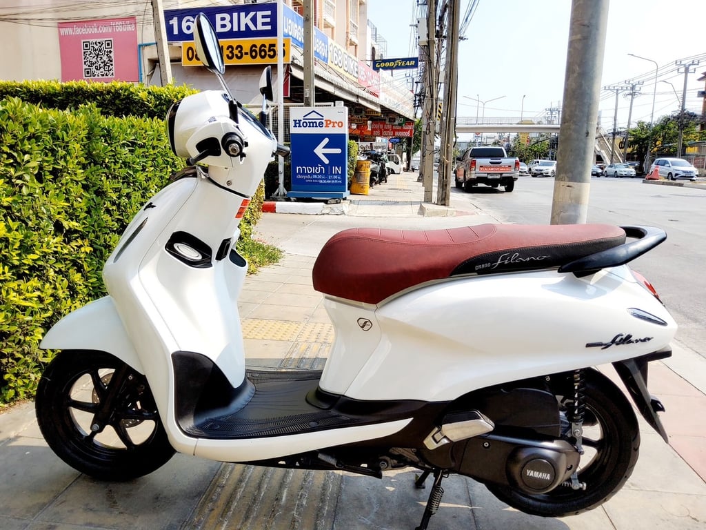 Yamaha Grand Filano Hybrid ABS Keyless ปี2024 สภาพเกรดA เอกสารพร้อมโอน Yamaha Grand Filano Hybrid ABS Keyless ปี2024 สภาพเกรดA เอกสารพร้อมโอน