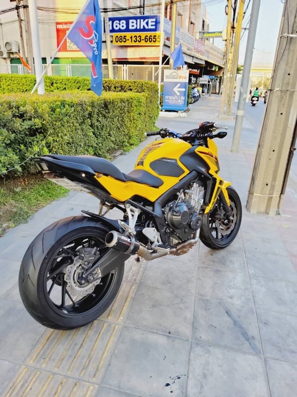 Honda CB650F ABS ปี2016 สภาพเกรดA 8853 km เอกสารพร้อมโอน