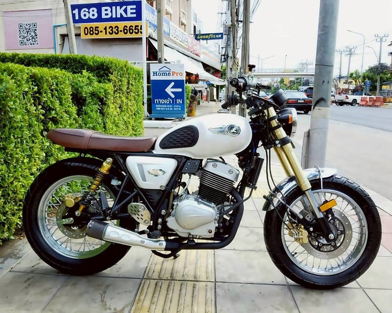 GPX Legend250 Twin III WhiteEverest ปี2025 สภาพเกรดA 5076 km เอกสารพร้อมโอน