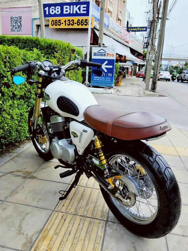 GPX Legend250 Twin III WhiteEverest ปี2025 สภาพเกรดA 5076 km เอกสารพร้อมโอน GPX Legend250 Twin III WhiteEverest ปี2025 สภาพเกรดA 5076 km เอกสารพร้อมโอน