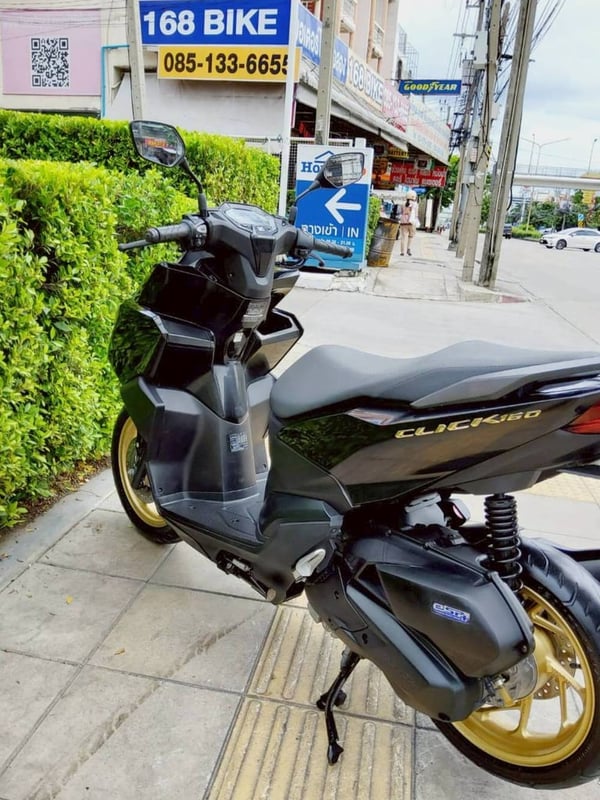 Honda Click160i ABS Keyless ปี2024 สภาพเกรดA เอกสารพร้อมโอน