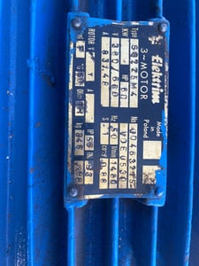 ปั้มสูบน้ำแรงดันสูง SCHWP-B2-3 Elektrim 60 แรง มือสอง ปั้มสูบน้ำแรงดันสูง SCHWP-B2-3 Elektrim 60 แรง มือสอง