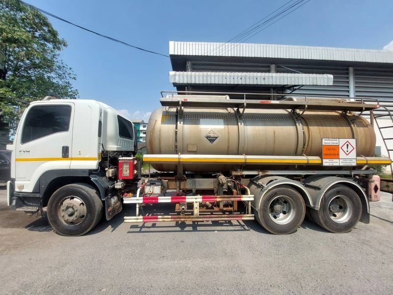 แทงค์เคมีขนาด 13,000 ลิตร (Chemical Tank 13,000 Liters) — ของมือสอง ขายตามสภาพ