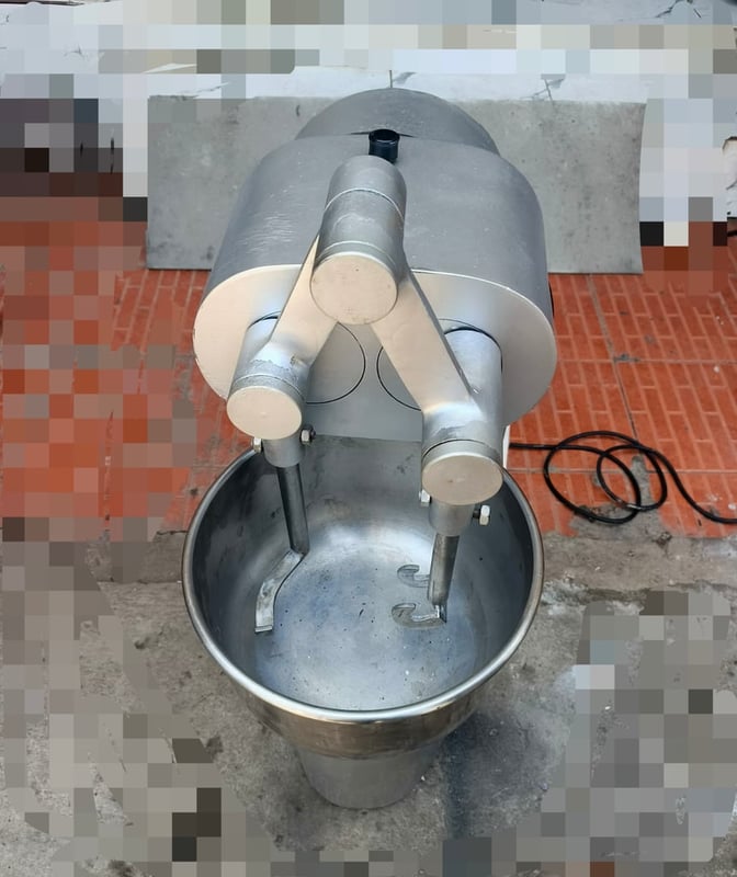 เครื่องนวดแป้ง2แขน 