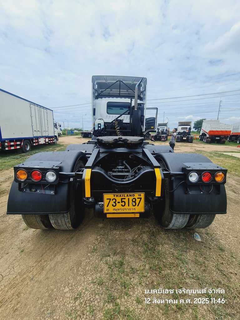 ISUZU GXZ 360แรงม้า รถบรรทุก หัวลาก 10ล้อ หัวลาก เฉพาะหัว ปี2012 เลขไมล์น้อยกว่า 500,000 กม.