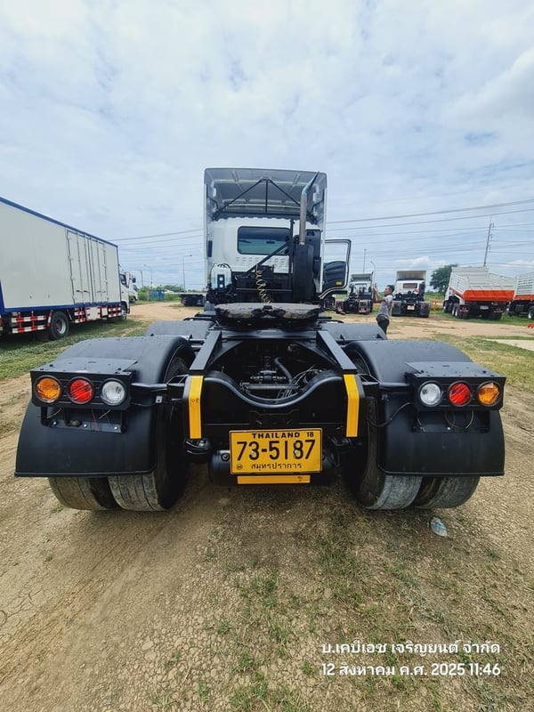 ISUZU GXZ 360แรงม้า รถบรรทุก หัวลาก 10ล้อ หัวลาก เฉพาะหัว ปี2012 เลขไมล์น้อยกว่า 500,000 กม.