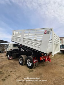 ISUZU FXZ 360แรงม้า รถบรรทุก 10ล้อ ดั้มพ์ ปี2010 เลขไมล์น้อยกว่า 500,000 กม.