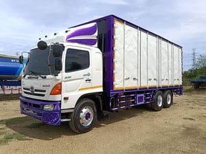 HINO FL 245แรงม้า รถบรรทุก 10ล้อ ตู้แห้ง ปี2005 HINO FL 245แรงม้า รถบรรทุก 10ล้อ ตู้แห้ง ปี2005