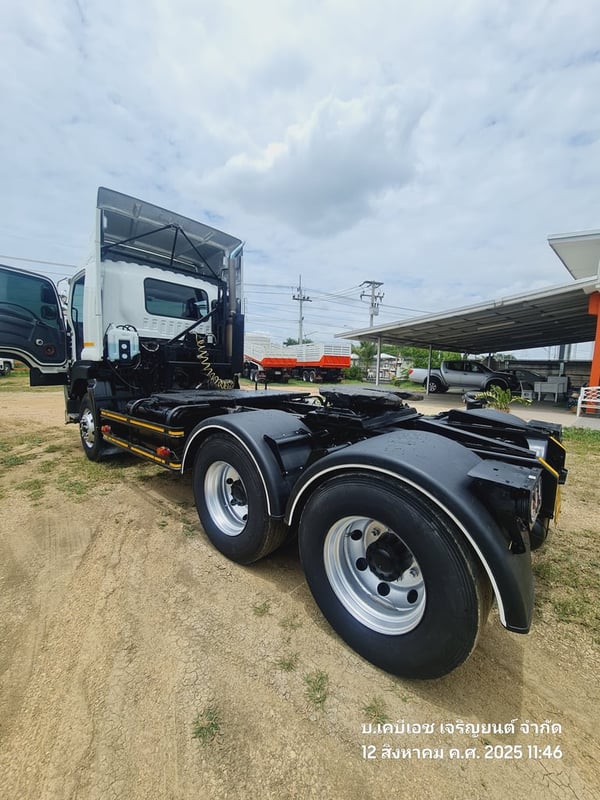 ISUZU GXZ 360แรงม้า รถบรรทุก หัวลาก 10ล้อ หัวลาก เฉพาะหัว ปี2012 เลขไมล์น้อยกว่า 500,000 กม.