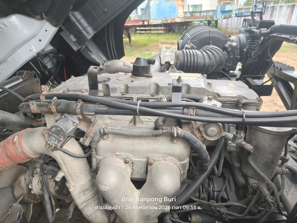 ISUZU FXZ 360แรงม้า รถบรรทุก 10ล้อ ดั้มพ์ ปี2010 เลขไมล์น้อยกว่า 500,000 กม.