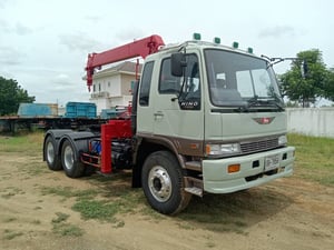 HINO FM 240แรงม้า รถบรรทุก หัวลาก 10ล้อ รถหัวลากติดเครน ปี1995