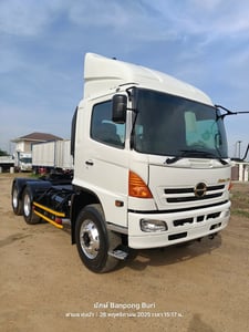 HINO FM 314แรงม้า รถบรรทุก หัวลาก 10ล้อ หัวลาก เฉพาะหัว ปี2005 เลขไมล์น้อยกว่า 500,000 กม.