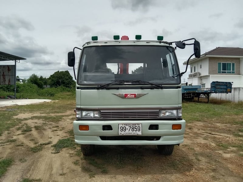 HINO FM 240แรงม้า รถบรรทุก หัวลาก 10ล้อ รถหัวลากติดเครน ปี1995