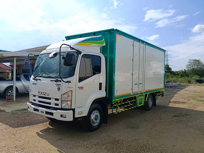 ISUZU FRR 190แรงม้า รถบรรทุก 6ล้อ ตู้แห้ง ปี2018 ISUZU FRR 190แรงม้า รถบรรทุก 6ล้อ ตู้แห้ง ปี2018
