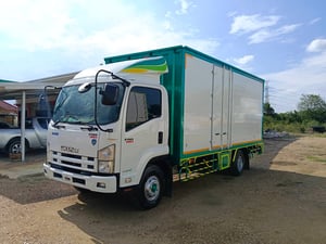 ISUZU FRR 190แรงม้า รถบรรทุก 6ล้อ ตู้แห้ง ปี2018 ISUZU FRR 190แรงม้า รถบรรทุก 6ล้อ ตู้แห้ง ปี2018