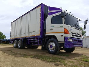 HINO FL 245แรงม้า รถบรรทุก 10ล้อ ตู้แห้ง ปี2005 HINO FL 245แรงม้า รถบรรทุก 10ล้อ ตู้แห้ง ปี2005