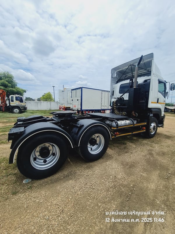 ISUZU GXZ 360แรงม้า รถบรรทุก หัวลาก 10ล้อ หัวลาก เฉพาะหัว ปี2012 เลขไมล์น้อยกว่า 500,000 กม.