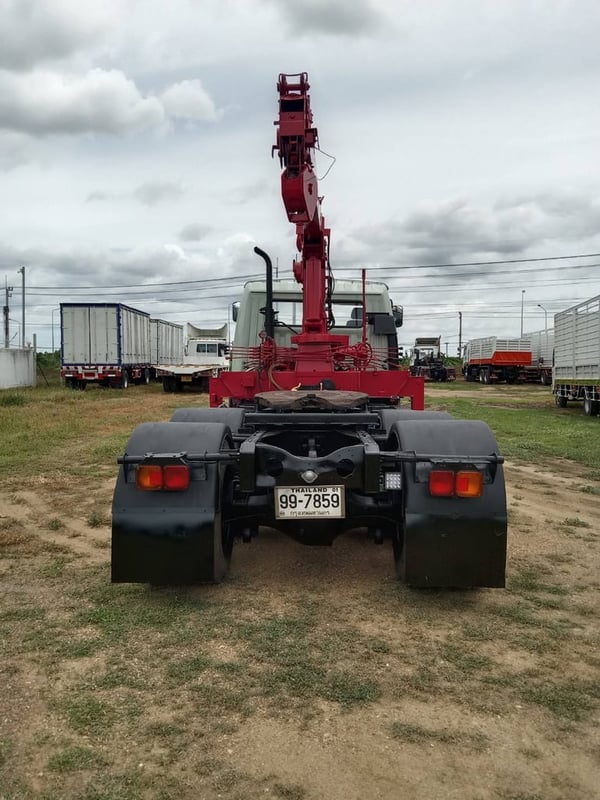 HINO FM 240แรงม้า รถบรรทุก หัวลาก 10ล้อ รถหัวลากติดเครน ปี1995