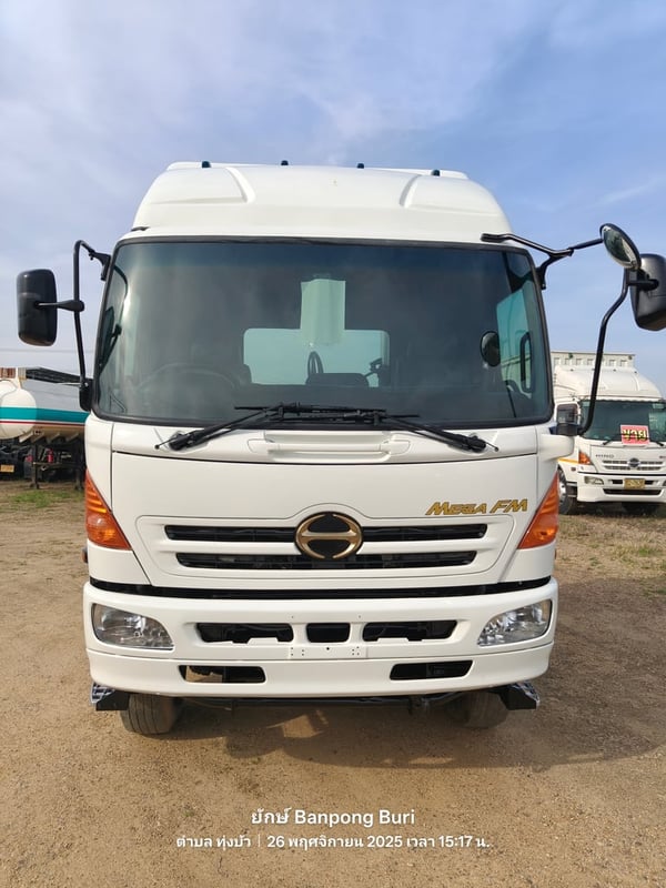 HINO FM 314แรงม้า รถบรรทุก หัวลาก 10ล้อ หัวลาก เฉพาะหัว ปี2005 เลขไมล์น้อยกว่า 500,000 กม.