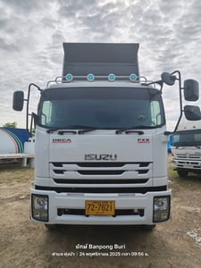 ISUZU FXZ 360แรงม้า รถบรรทุก 10ล้อ ดั้มพ์ ปี2010 เลขไมล์น้อยกว่า 500,000 กม.